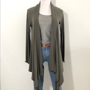 Splendid Army Green Cardigan